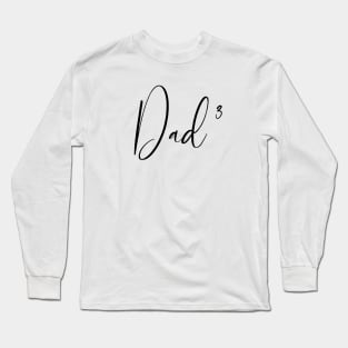 Dad of 3 Long Sleeve T-Shirt